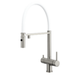 Змішувач кухонний Fabiano FKM 3130 Inox White