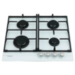 Газова варильна поверхня Fabiano FHG 1244 VGH White Glass - Зображення 3