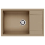 Кухонна мийка Fabiano Cubix 78x50 XL Beige