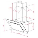 Витяжка кухонна Teka DVT PRO 98780 TCS BK (112930061) чорне скло - Зображення 2