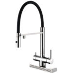 Змішувач кухонний Fabiano FKMC 3124 Inox (Cascad) - Зображення 6