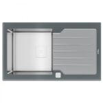 Кухонна мийка Teka Diamond RS15 1B 1D 86 (115100021) сірий камінь