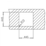 Кухонна мийка Teka UNIVERSAL 465.465 1B (40109614) нержавіюча сталь - Зображення 3