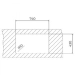 Кухонна мийка Teka FlexLinea RS15 71.40 (115000063) нержавіюча сталь - Зображення 6