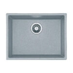 Кухонна мийка Fabiano Quadro 61x46 Grey Metallic - Зображення 3