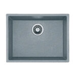 Кухонна мийка Fabiano Quadro 61x46 Titanium - Зображення 3