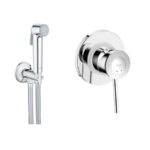 Grohe BauClassic Набір 2 в 1 для туалету (к-кт гігієнічного душа, змішувач прихов. монтажу) (UA2904800S)