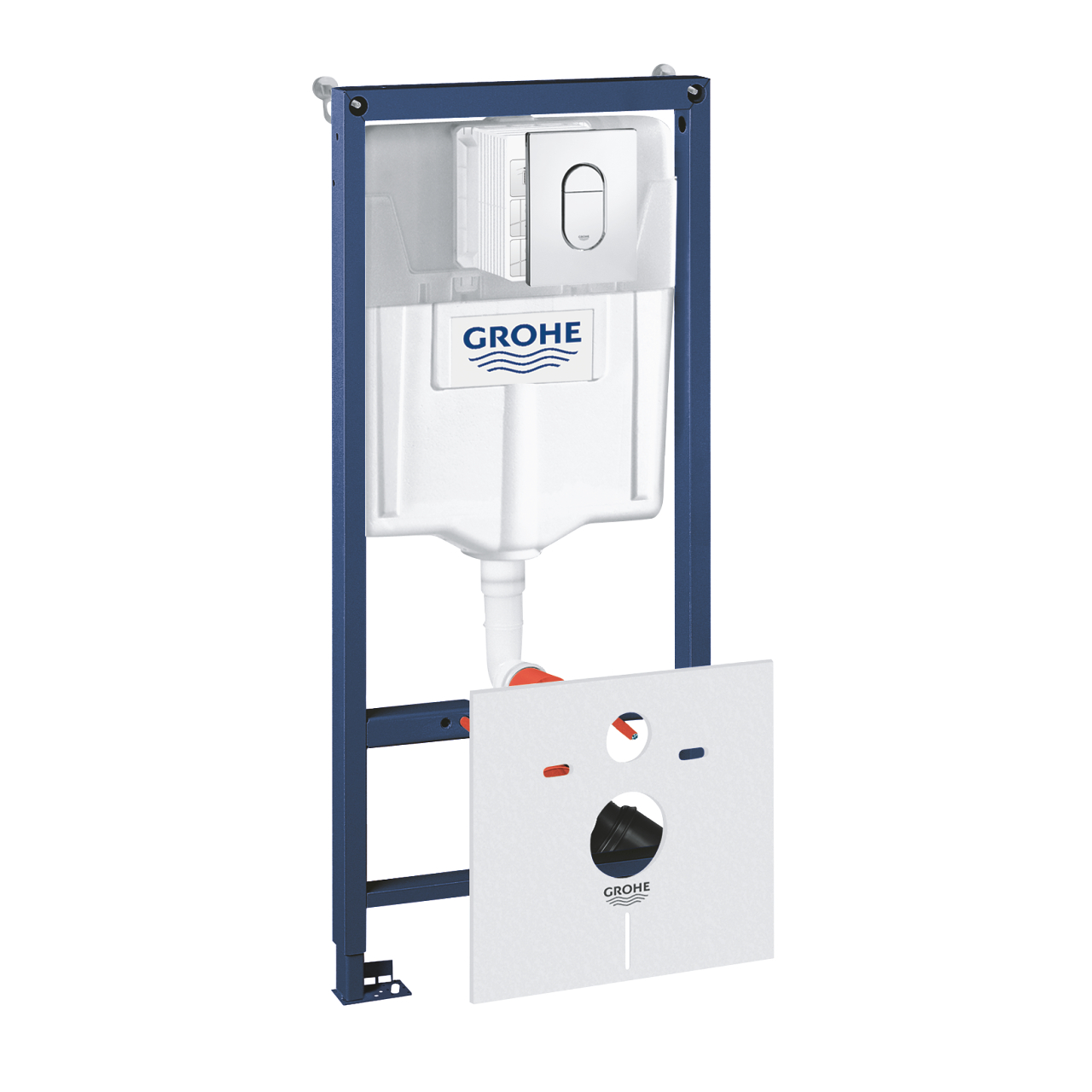 25549-1 Grohe Rapid SL комплект 4-в-1 для унітазу (кнопка Arena Cosmopolitan) (38929000) - Зображення 1