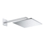 Grohe Rainshower 310 Mono Cube Верхній душ з душовим кронштейном 422 мм, 1 режим струменя (26563000) - Зображення 2