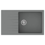 Кухонна мийка Fabiano Classic 86x50 XL Grey Metallic (New) - Зображення 2