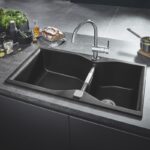 Grohe Мийка для кухні 900 х 500 мм, Granite Black (31658AP0) - Зображення 3