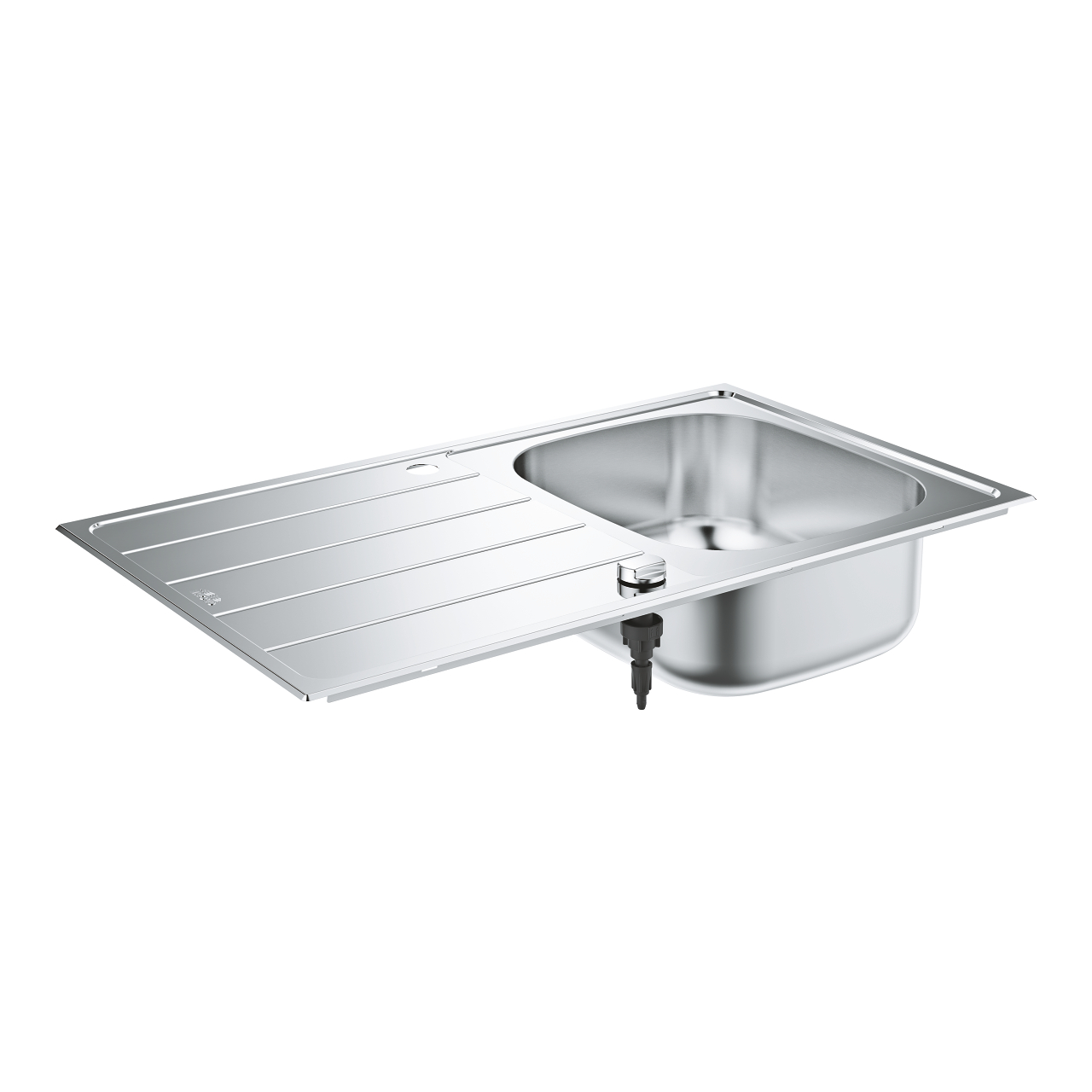 27752-1 Grohe Мийка для кухні 860 x 500 мм з ексцентриком, 1 чаша (31552SD1) - Зображення 1