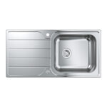 Grohe Мийка для кухні 1000 x 500 мм з ексцентриком, 1 чаша, матова (31563SD1) - Зображення 2