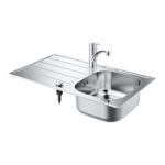 Grohe Комплект Мийка для кухні 860 x 500 мм + Eurosmart Одноважільний змішувач (31565SD1) - Зображення 2