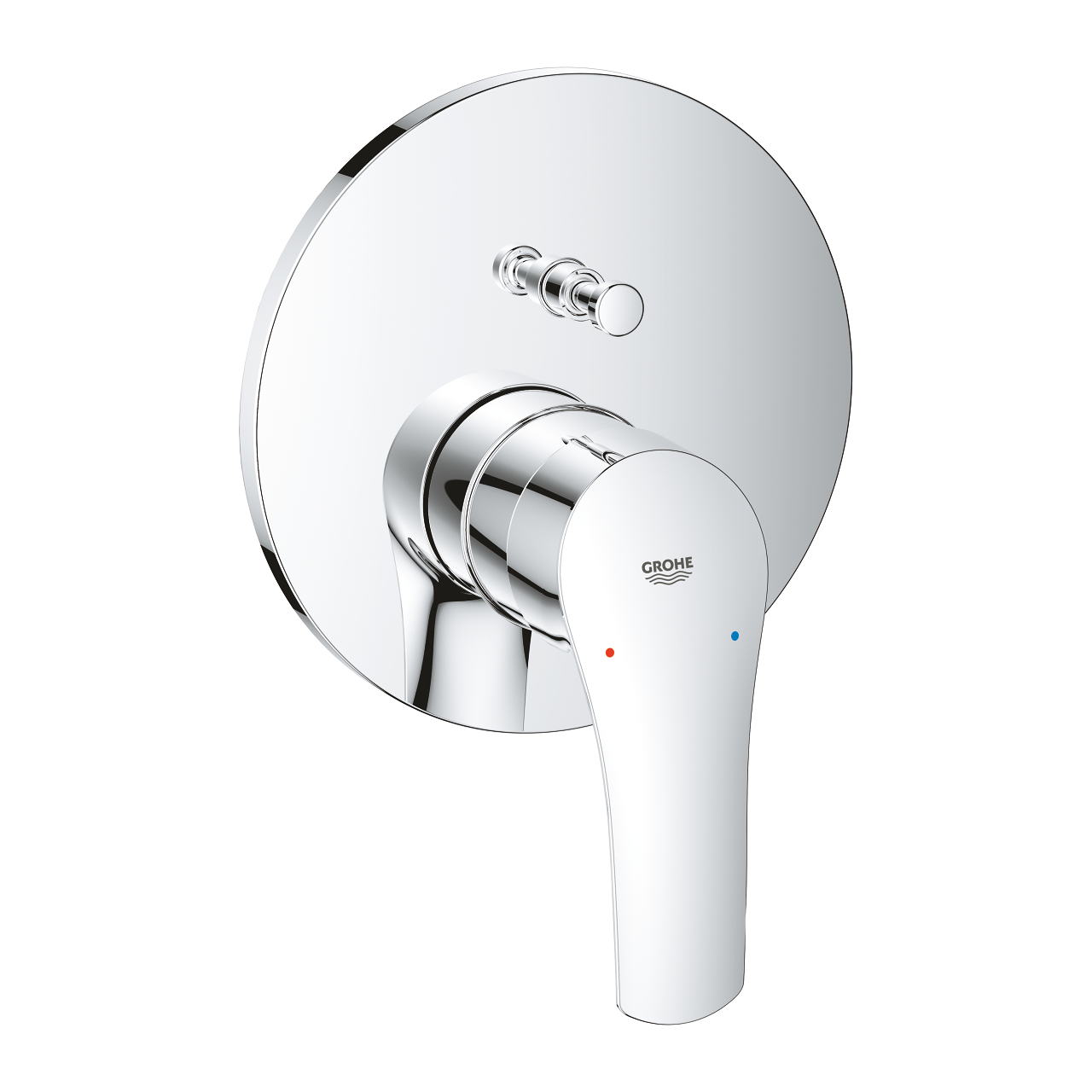 28282-1 Grohe Eurosmart New Одноважільний змішувач на 2 виходи (24043003) - Зображення 1
