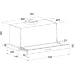 Витяжка кухонна Fabiano Smart 60 Lux White Glass - Зображення 2