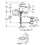 Grohe QuickFix Start Одноважільний змішувач для біде (32560002) - Зображення 2