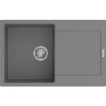 Кухонна мийка Fabiano Navio 79x50 Grey Metallic