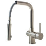 Змішувач кухонний Fabiano FKM 46P S/Steel Inox - Зображення 4