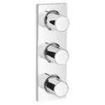 GROHE SPA Grohtherm F Комплект верхньої монтажної частини для вентиля на 3 виходи (26880000)