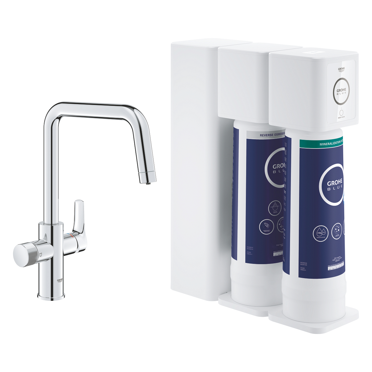 30776-1 Grohe Blue Pure Eurosmart Комплект для фільтрації води за технологією зворотного осмосу (30587000) - Зображення 1