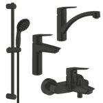 Grohe Набiр змiшувачiв QuickFix Start 4 в 1 для ванни та кухні (UA303311MK) - Зображення 2
