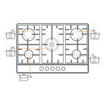 Газова варильна поверхня Fabiano FHG-R 27-95 VGH-T Ivory - Зображення 2