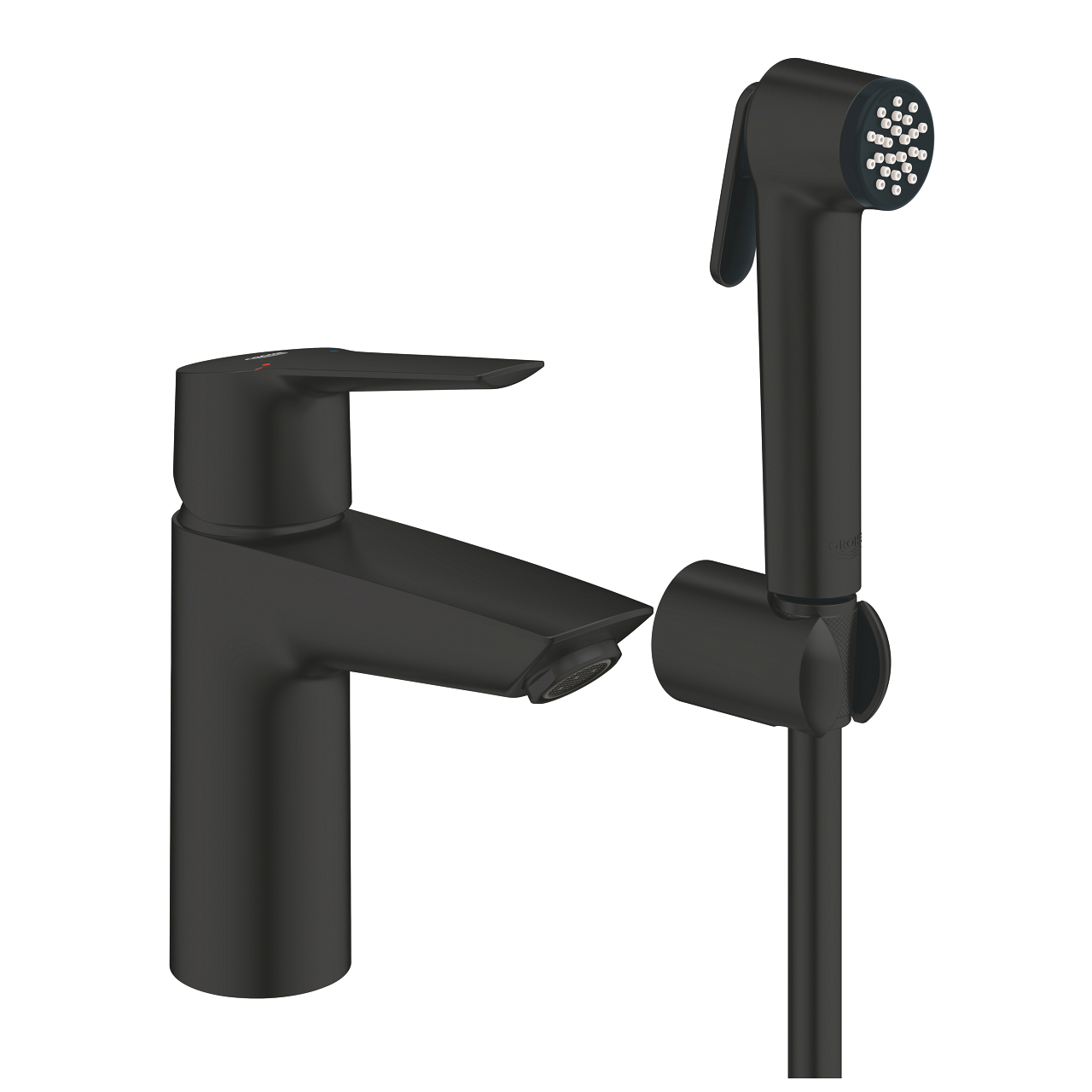 39795-1 Grohe Start Одноважільний змішувач для раковини S-Size із гігієнічним душем (231232433) - Зображення 1