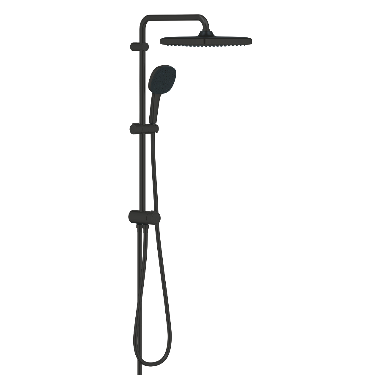 39847-1 Grohe Quickfix Vitalio Comfort 250 Cube Душова система Flex із перемикачем настінного монтажу (266982431) - Зображення 1