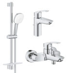 Grohe Набiр змiшувачiв Eurosmart 3 в 1 для ванни (UA123238S3)