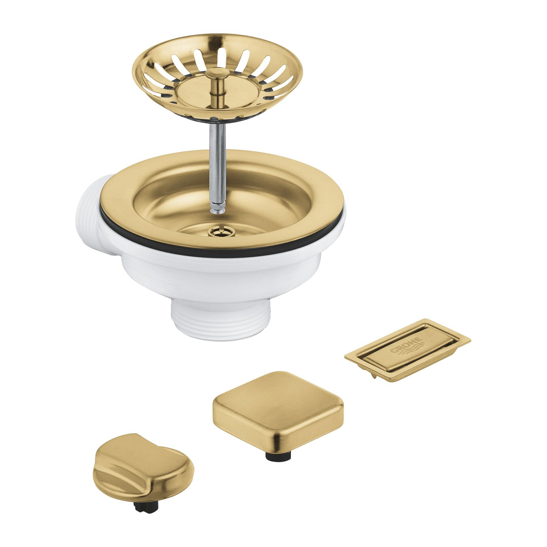 40413-1 Grohe Сифон для мийки з випуском для раковин на 1 чашу (40996GN0) - Зображення 1