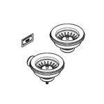 Grohe Зливний клапан для мийки без ексцентрику на мийки з 1 та 1.5 чашами (40997DL0) - Зображення 2