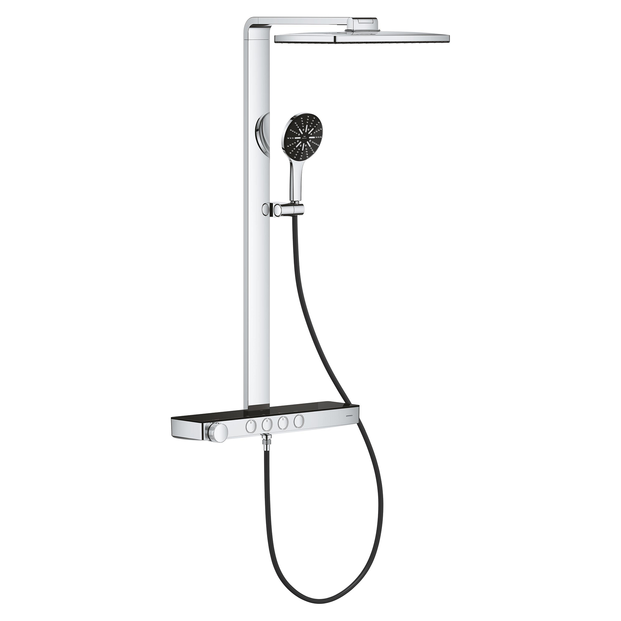 40493-1 GROHE SPA Rainshower Aqua Pure Душова система з термостатом для настінного монтажу (100962KI00) - Зображення 1