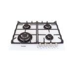 Газова варильна поверхня Fabiano FHG 10-44 VGH-T White Glass - Зображення 5