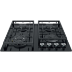 Газова варильна поверхня Fabiano FHG 2844 VGHT Black Glass