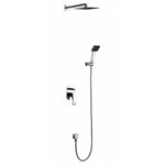 Душовий комплект Blue Water LIWIA LIW-ZKP.150C + BW.KW.30 Ultra Slim Хром (5901730612301) - Зображення 2