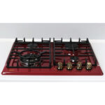 Газова варильна поверхня Fabiano FHG-R 27-44 VGH-T Burgundy - Зображення 6