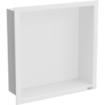 Полиця у ванну вбудована біла металева 30 см Nett YW-29 - Зображення 7