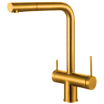 Змішувач кухонний Fabiano FKM 3114 SS Nano Gold