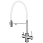 Змішувач кухонний Fabiano FKM 3143 Inox White