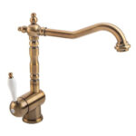 Змішувач кухонний Fabiano FKM 37 Brass-Antique - Зображення 2