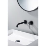 Змішувач для раковини Blue Water BOSTON BOS-BPU.110 Чорний матовий (5901730617399) - Зображення 3