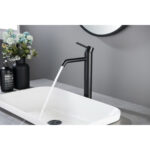 Змішувач для раковини Blue Water BOSTON BOS-BUW.050 Чорний матовий (5901730617351) - Зображення 4