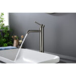 Змішувач для раковини Blue Water BOSTON BOS-BUW.050 Графіт (Gun metal) (5901730617382) - Зображення 3