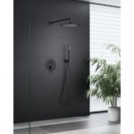 Душовий комплект Blue Water BOSTON BOS-ZKP.150 Чорний матовий (5901730617436) - Зображення 5
