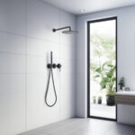 Душовий комплект Blue Water BOSTON BOS-ZKP.350 Чорний матовий (5901730617474) - Зображення 6