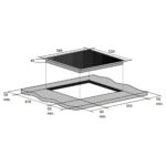 Газова варильна поверхня Fabiano FHG 10-44 GH-T Black Glass - Зображення 2