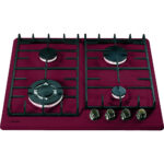 Газова варильна поверхня Fabiano FHG-R 27-44 VGH-T Burgundy