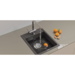 Кухонна мийка Fabiano Classic 40x50 Titanium - Зображення 3