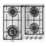 Газова варильна поверхня Fabiano FHG 2844 VGHT White Glass - Зображення 2